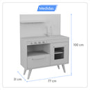 MINI COZINHA DE BRINQUEDO ZOE - CASAJD